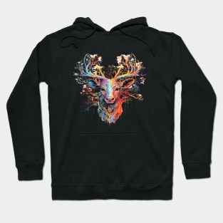 Stag Deer Animal World Wildlife Beauty Adventure Hoodie